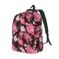 thumbnail image 1 of Rocae Rose Flowers for Durable Canvas Backpack Leisure Large Bag Travel Rucksack Multi-function Backpack Small, 1 of 8