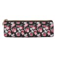 thumbnail image 1 of Rocae Rose Flowers for Leather Pencil Case - Zippered Pen Case Stationery Bag Zipper Pouch Pencil Holder For Men Women Businessmen And Artists, 1 of 1