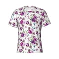 thumbnail image 1 of Rocae Rose Flowers for Men's Moisture-Wicking Crew Tee - T-Shirt for Sports, Outdoor Activities, and Casual WearX-Large, 1 of 9