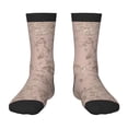 thumbnail image 1 of Rocae Rose Gold Marble Texture for Girls Boys Crew Socks,Children's Socks, Kids Socks, Toddler Socks: Daily Wear with Kids School Uniform, 1 of 5