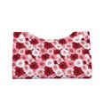 Rocae Rose Print Long Tissue Box Lid Durable Leather Tissue Box Lid Can
