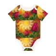 thumbnail image 1 of Rocae Rose Psychedelic for Baby Climbing Clothes Soft Baby Romper for Active Infants Comfortable and Breathable Crawling Jumpsuit Unisex Baby Outfit 3 Months, 1 of 8