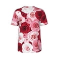 thumbnail image 1 of Rocae Rose for Breathable Men's Baseball T-Shirt Fashionable Casual Baseball Jersey, Moisture-wicking Sportswear XX-Large, 1 of 9