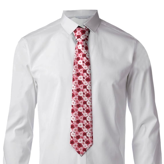 Rocae Rose for Soft and Comfortable Men's Tie Necktie Wedding Business
