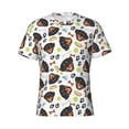 thumbnail image 1 of Rocae Rottweiler for Men's Moisture-Wicking Crew Tee - T-Shirt for Sports, Outdoor Activities, and Casual Wear, 1 of 9