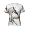 thumbnail image 1 of Rocae Running White Horses for Men's Moisture-Wicking Crew Tee - T-Shirt for Sports, Outdoor Activities, and Casual Wear, 1 of 9
