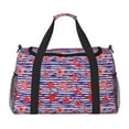 thumbnail image 1 of Rocae Sea Stars Print Hand Travel Bag Travel Duffel Bag and Fitness Bag, Women's Waterproof Weekend Tote, Men's Travel and Fitness Essentials, 1 of 7