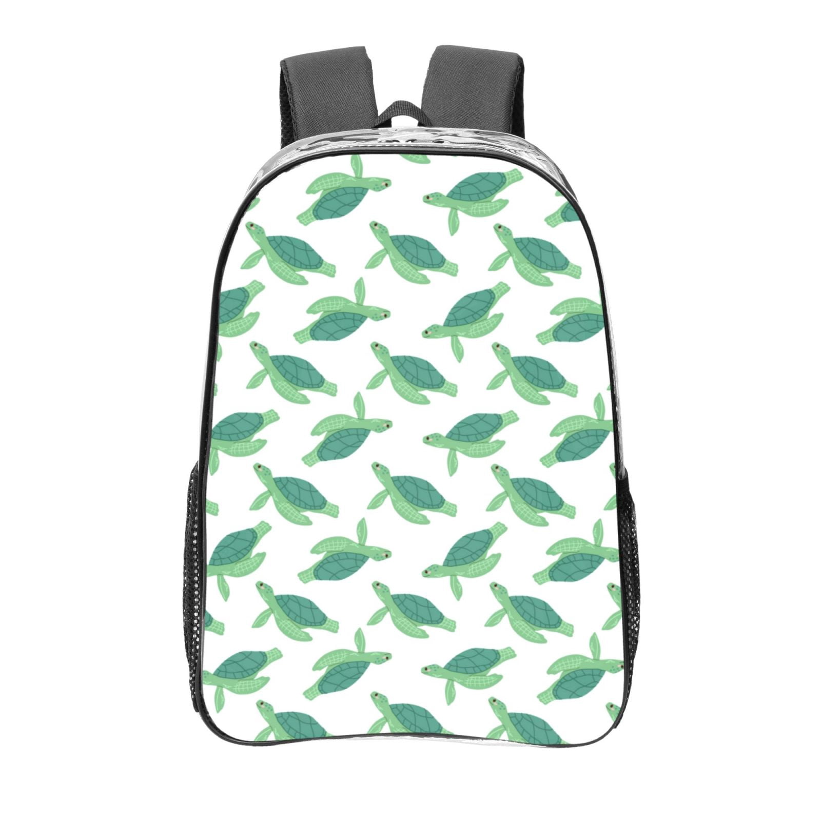 Rocae Sea Turtle for 16inch Clear Backpack Transparent School Backpack ...