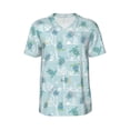 thumbnail image 1 of Rocae Sea Turtle for Breathable Men's Baseball T-Shirt Fashionable Casual Baseball Jersey, Moisture-wicking Sportswear Small, 1 of 9