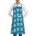 thumbnail image 1 of Rocae Sea Turtle for Kitchen Aprons for Women Adjustable Cooking Kitchen Chef Apron for Men with Pockets, 1 of 7