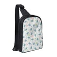 thumbnail image 1 of Rocae Sea Turtle for Lightweight Chest Bag Dual Pocket, Waterproof Crossbody Sling Bag for Men and Women, 1 of 8
