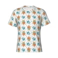 thumbnail image 1 of Rocae Sea Turtle for Men's Moisture-Wicking Crew Tee - T-Shirt for Sports, Outdoor Activities, and Casual Wear, 1 of 9