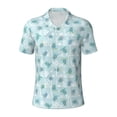 thumbnail image 1 of Rocae Sea Turtle for Men's Short Sleeve Polo Shirt, Quick Drying Performance Moisture Wicking Sports Men's Golf Shirt 3X-Large, 1 of 9