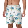 thumbnail image 1 of Rocae Sea Turtle for Men's Swim Trunks Quick Dry With Two Side Pockets and One Lined Patch PocketXX-Large, 1 of 9