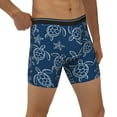 thumbnail image 1 of Rocae Sea Turtle for Stretch Moisture-Wicking Underwear,Men's Underwear Boxer Briefs Medium, 1 of 9