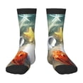 thumbnail image 1 of Rocae Seashell On The Beach for Girls Boys Crew Socks,Children's Socks, Kids Socks, Toddler Socks: Daily Wear with Kids School Uniform, 1 of 5