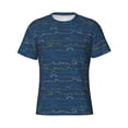 thumbnail image 1 of Rocae Shark (2) for Men's Moisture-Wicking Crew Tee - T-Shirt for Sports, Outdoor Activities, and Casual WearMedium, 1 of 9