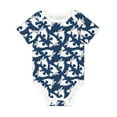 thumbnail image 1 of Rocae Shark for Baby Climbing Clothes Soft Baby Romper for Active Infants Comfortable and Breathable Crawling Jumpsuit Unisex Baby Outfit 18 Months, 1 of 8