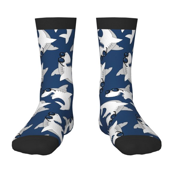 Rocae Shark for Girls Boys Crew Socks,Children's Socks, Kids Socks, Toddler Socks: Daily Wear with Kids School Uniform