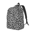 thumbnail image 1 of Rocae Similar To Leopard Print for Durable Canvas Backpack Leisure Large Bag Travel Rucksack Multi-function Backpack, 1 of 8