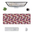 thumbnail image 1 of Rocae Skull record artist for Gaming Mouse Pad, Mouse Pad Large, Office Computer Keyboard Mousepad, Keyboard and Mouse Pad with Stitched Edges,31.5 x 11.8 in, 1 of 1