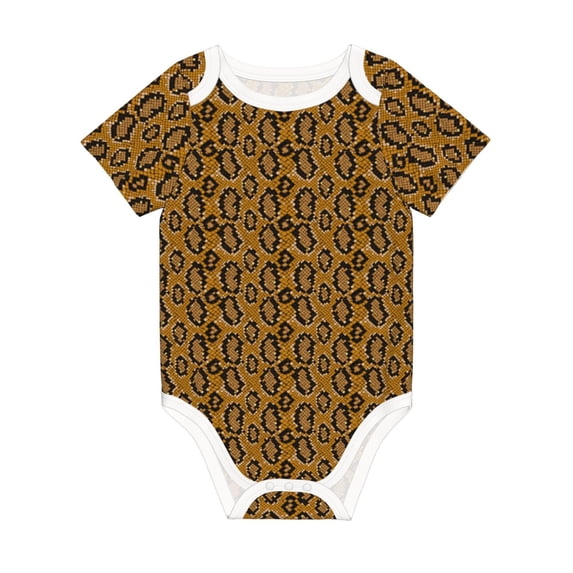 Rocae Snake Skin for Baby Climbing Clothes Soft Baby Romper for Active Infants Comfortable and Breathable Crawling Jumpsuit Unisex Baby Outfit 18 Months