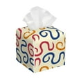 thumbnail image 1 of Rocae Snake for High-grade Leather Tissue Box, Exquisite Fashionable Design, Office Tissue Box, Waterproof Family Tissue Box, 1 of 8