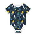 thumbnail image 1 of Rocae Space and Animals for Baby Climbing Clothes Soft Baby Romper for Active Infants Comfortable and Breathable Crawling Jumpsuit Unisex Baby Outfit 3 Months, 1 of 8