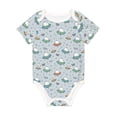 thumbnail image 1 of Rocae Spaceship for Baby Climbing Clothes Soft Baby Romper for Active Infants Comfortable and Breathable Crawling Jumpsuit Unisex Baby Outfit 6 Months, 1 of 8