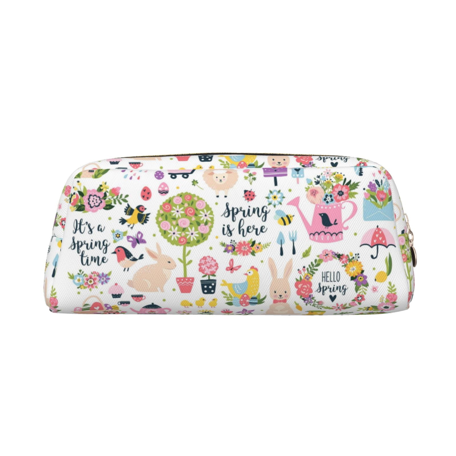 Rocae Spring Flowers Birds for Multifunctional Pen Organizer with