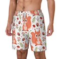 thumbnail image 1 of Rocae Squirrel And for Men's Swim Trunks Quick Dry With Two Side Pockets and One Lined Patch PocketX-Large, 1 of 9