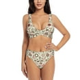 thumbnail image 1 of Rocae Squirrel In The Forest for Bikini Set for Women Two Piece Sexy High Swimsuits Split Crossover Bikini, 1 of 9