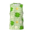 thumbnail image 1 of Rocae St Patrick's Day11 for Men's Basketball Jersey Lightweight and Breathable Athletic Tank Top,Quick-Drying Sports Jersey Medium, 1 of 9