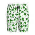 thumbnail image 1 of Rocae St Patrick's Day4 for Men's Soft Sleep Pajama Shorts, Waistband and Pockets, 1 of 9