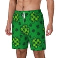 thumbnail image 1 of Rocae St Patrick's Day5 for Men's Swim Trunks Quick Dry With Two Side Pockets and One Lined Patch PocketMedium, 1 of 9