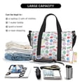 thumbnail image 1 of Rocae Stamp Set Collection for Travel Shoulder Bag Top Handle Handbag with Yoga Mat Buckle for Gym, Work, Travel, 1 of 7