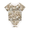 thumbnail image 1 of Rocae Starfish and Sea Shells for Baby Climbing Clothes Soft Baby Romper for Active Infants Comfortable and Breathable Crawling Jumpsuit Unisex Baby Outfit 2 Years, 1 of 8