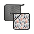 thumbnail image 1 of Rocae Starfish Shell for Square Silicone Anti-scalding Mat Trivet Hot Pads for Kitchen Counter, Silicone Trivets for Hot Pots and Pans, 1 of 8