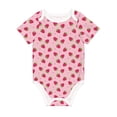 thumbnail image 1 of Rocae Strawberries for Baby Climbing Clothes Soft Baby Romper for Active Infants Comfortable and Breathable Crawling Jumpsuit Unisex Baby Outfit 6 Months, 1 of 8