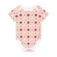 thumbnail image 1 of Rocae Strawberry for Baby Climbing Clothes Soft Baby Romper for Active Infants Comfortable and Breathable Crawling Jumpsuit Unisex Baby Outfit 12 Months, 1 of 8