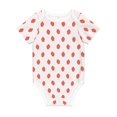 thumbnail image 1 of Rocae Strawberry for Baby Climbing Clothes Soft Baby Romper for Active Infants Comfortable and Breathable Crawling Jumpsuit Unisex Baby Outfit 6 Months, 1 of 8