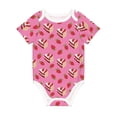 thumbnail image 1 of Rocae Strawberry Cake for Baby Climbing Clothes Soft Baby Romper for Active Infants Comfortable and Breathable Crawling Jumpsuit Unisex Baby Outfit 3 Months, 1 of 8