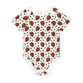 thumbnail image 1 of Rocae Strawberry for Baby Climbing Clothes Soft Baby Romper for Active Infants Comfortable and Breathable Crawling Jumpsuit Unisex Baby Outfit 9M, 1 of 8