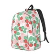 thumbnail image 1 of Rocae Strawberry for Durable Canvas Backpack Leisure Large Bag Travel Rucksack Multi-function Backpack, 1 of 8