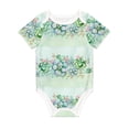 thumbnail image 1 of Rocae Succulent for Baby Climbing Clothes Soft Baby Romper for Active Infants Comfortable and Breathable Crawling Jumpsuit Unisex Baby Outfit 9M, 1 of 8