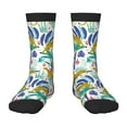 thumbnail image 1 of Rocae Summer Leopard for Girls Boys Crew Socks,Children's Socks, Kids Socks, Toddler Socks: Daily Wear with Kids School Uniform, 1 of 5