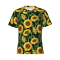 thumbnail image 1 of Rocae Sunflower 1 for Men's Moisture-Wicking Crew Tee - T-Shirt for Sports, Outdoor Activities, and Casual WearXX-Large, 1 of 9