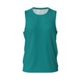 thumbnail image 1 of Rocae Teal for Men's Basketball Jersey Lightweight and Breathable Athletic Tank Top,Quick-Drying Sports Jersey Small, 1 of 9