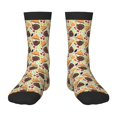 thumbnail image 1 of Rocae Thanksgiving for Girls Boys Crew Socks,Children's Socks, Kids Socks, Toddler Socks: Daily Wear with Kids School Uniform, 1 of 5