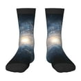 thumbnail image 1 of Rocae The Galaxy for Girls Boys Crew Socks,Children's Socks, Kids Socks, Toddler Socks: Daily Wear with Kids School Uniform, 1 of 5